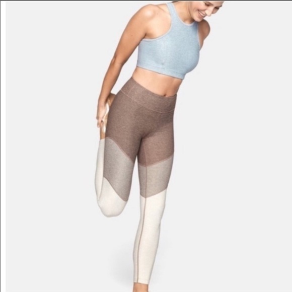 Outdoor‎ Voices 7/8 Spring Colorblock Leggings - Picture 1 of 6